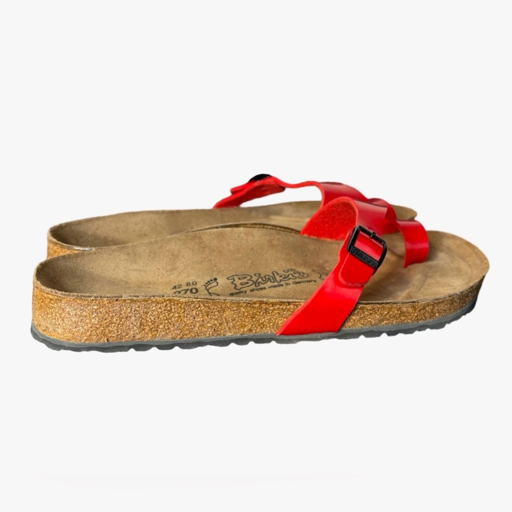Birkenstock Birkies Majestic Red Like New Sandals Size Women’s 11 / M9 / EUR 42